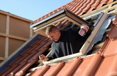 Pose de fenêtres de toit Velux à Rochesson